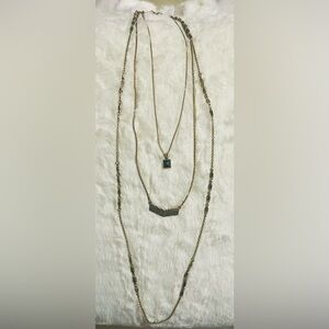 Lucky Brand Gold Layered Necklace